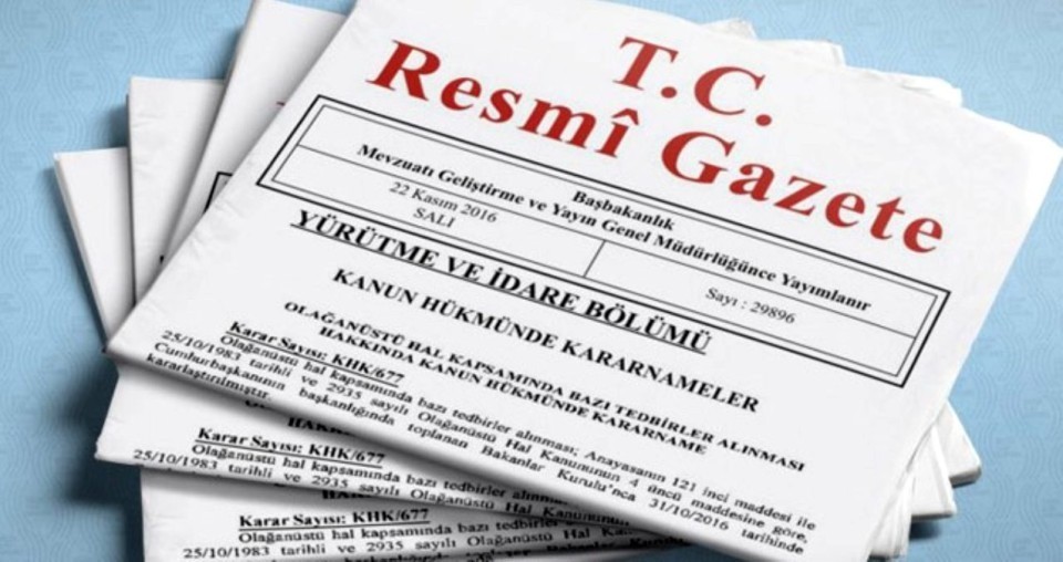 BÜYÜKELÇİ ATAMALARI RESMÎ GAZETE”DE